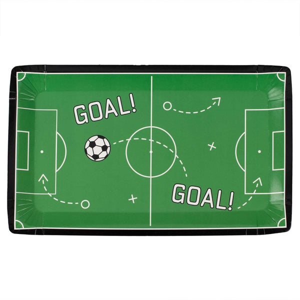 Soccer Pitch Paper Party Plates