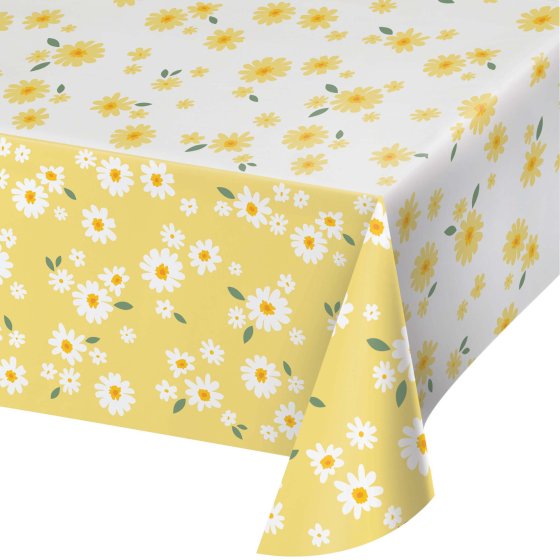 Sweet Daisy Party Tablecloth