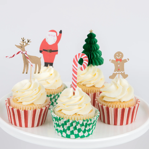 Festive House Christmas Cupcake Kit Meri Meri