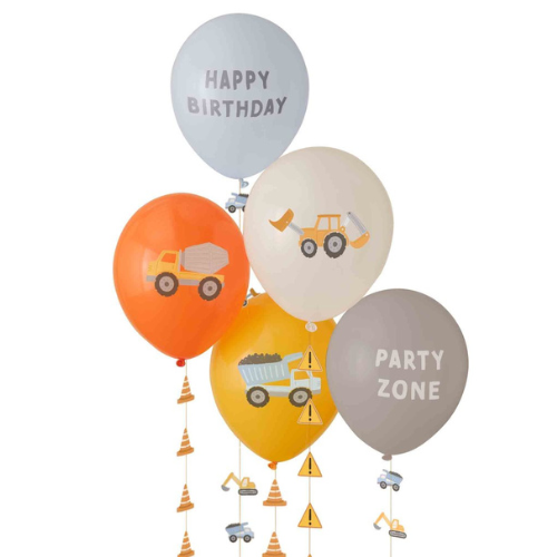 Diggin’ It Balloon Bundle- Pack of 5