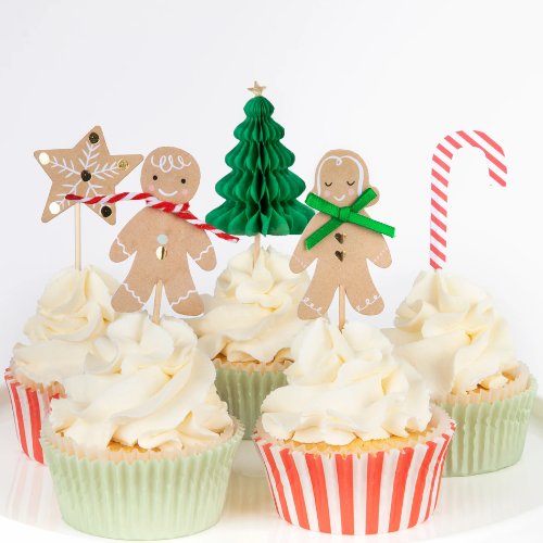 Gingerbread Christmas Cupcake Kit Meri Meri