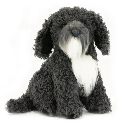 Hugo - Black Oodle / Cavoodle Puppy Dog Teddy Bear - Soft Toy