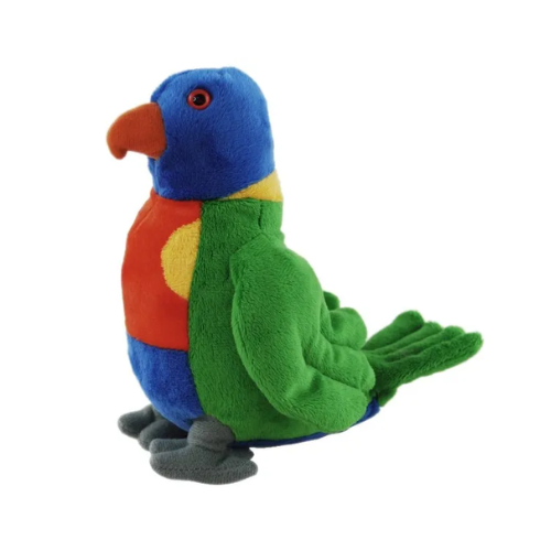 Australian Animals Lorikeet Parrot Teddy - Soft Toy With Sound