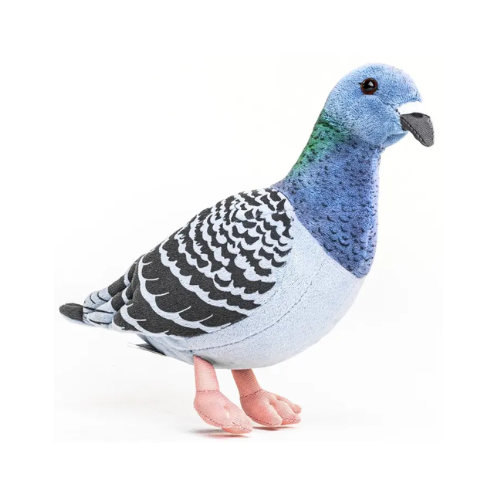Blue Pigeon Teddy Bear - Soft Toy