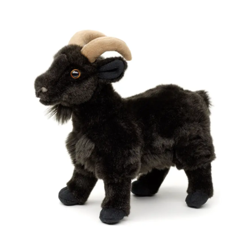 Lucky - Black Mountain Goat Teddy Bear - Soft Toy