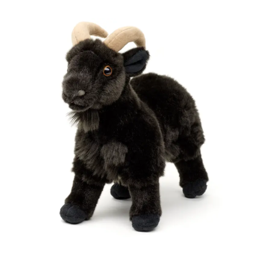 Lucky - Black Mountain Goat Teddy Bear - Soft Toy