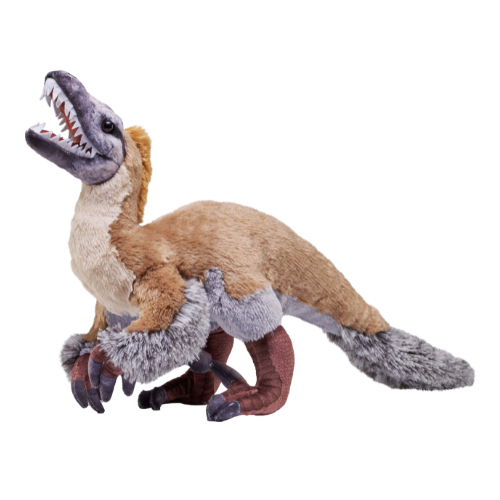Dino Velociraptor Soft Toy - Teddy Bear - Artist Collection