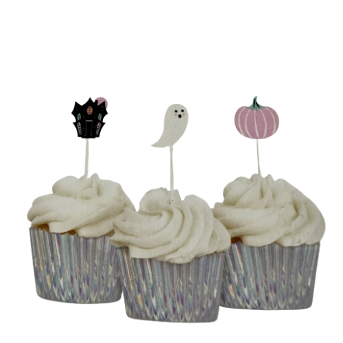 Halloween Pastel Icon Cupcake Kit