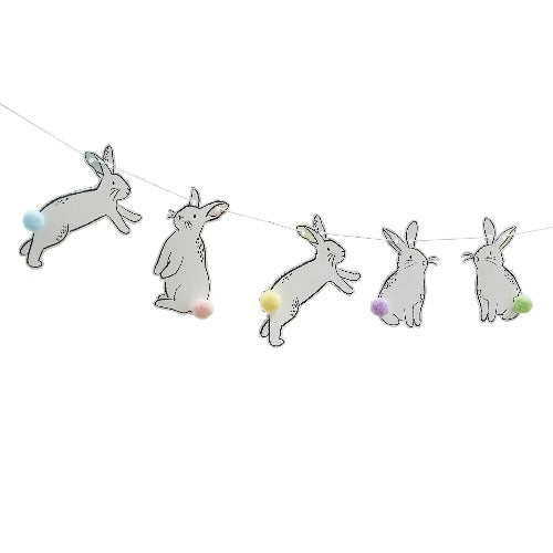 Easter Bunny Pastel Party Garland