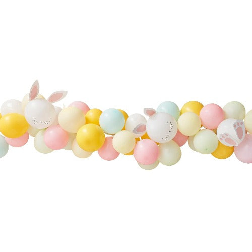 Easter Bunny Pastel Party Balloon Garland