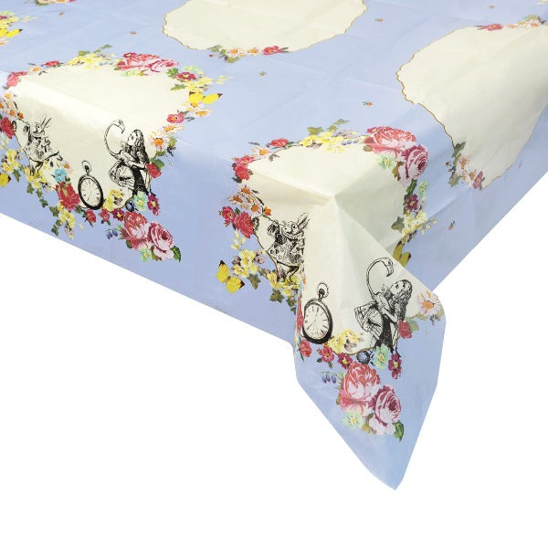 Truly Alice Paper Tablecloth - Alice in Wonderland