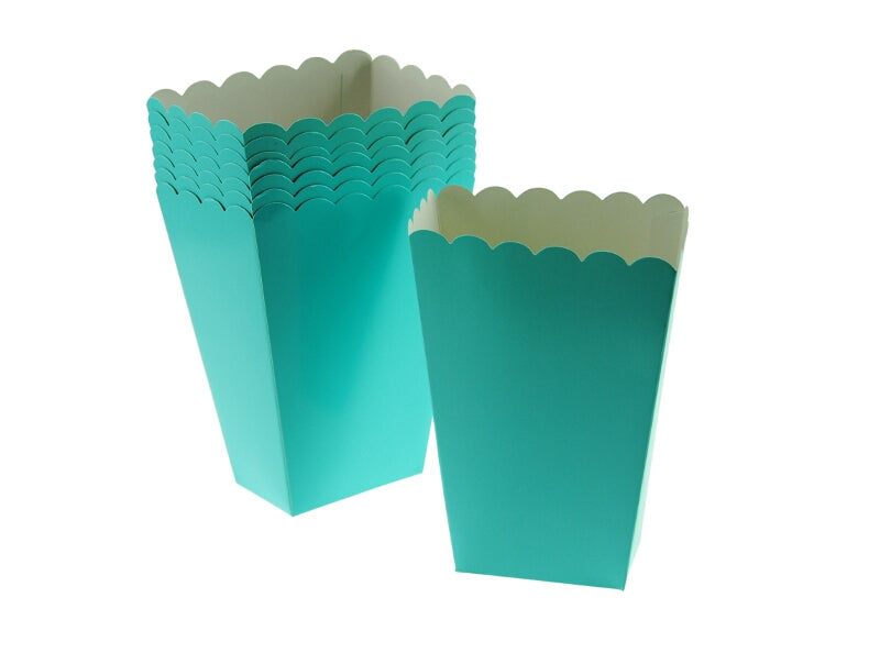 Baby Blue Plain Party Treat Boxes