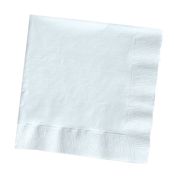 White Plain Luncheon Napkins