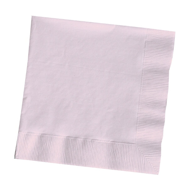 Baby Pink Plain Luncheon Napkins
