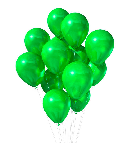 Lime Green Latex Party Balloons