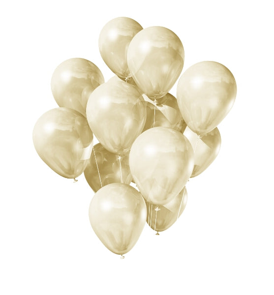 Ivory Latex Party Balloons