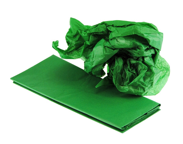 Emerald Green Plain Tissue Paper