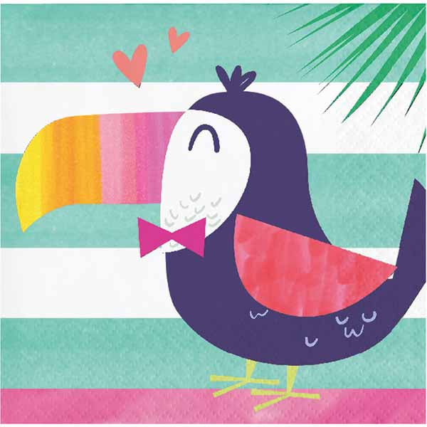 Pineapple Friends Toucan Napkins