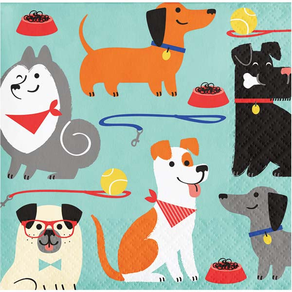 Puppy Dog Party Small Napkins