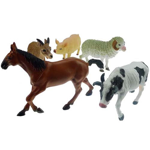 Large Farm Toy Animal Set