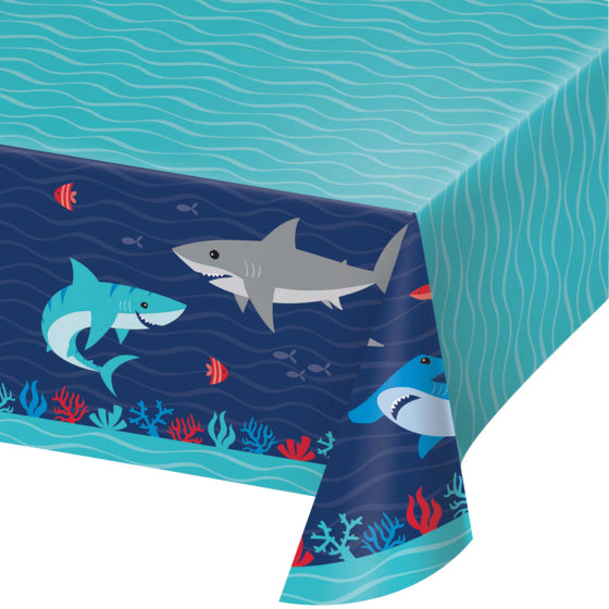 Shark Party Rectangular Paper Tablecloth - Under The Sea