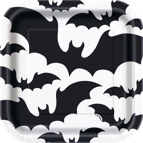 Halloween Bat Party Plates