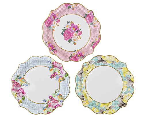 Truly Scrumptious Plate Medium Vintage Talking Tables