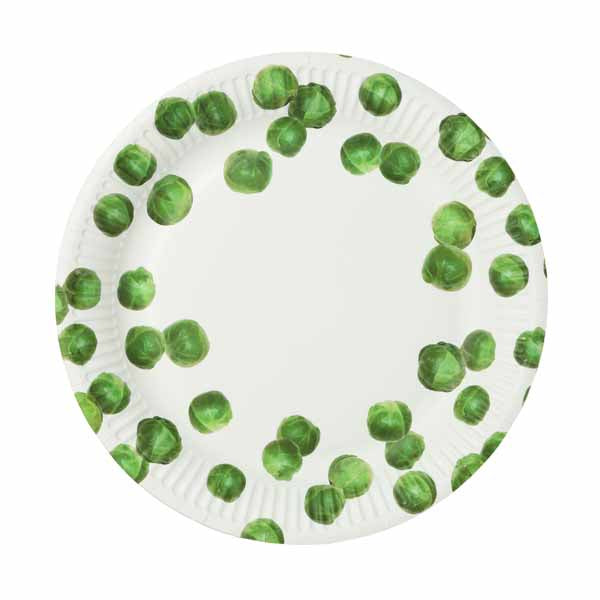 Botanical Sprout Christmas Plates Talking Tables