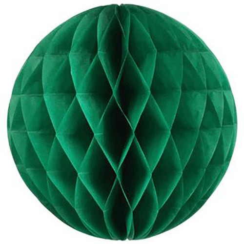 Emerald Green Honeycomb Paper Ball
