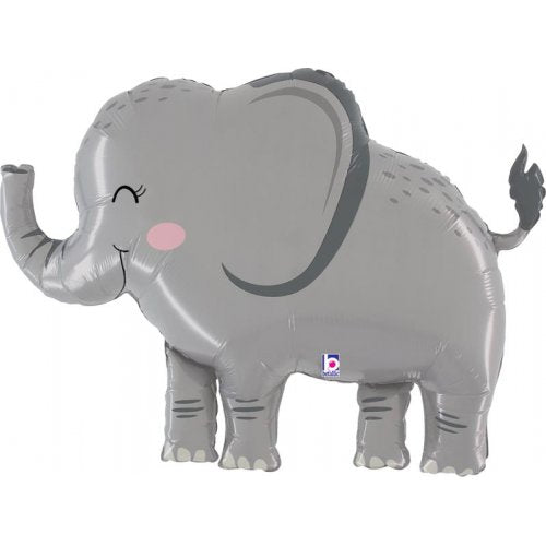 Elephant Shaped Foil Balloon - Jungle Animals
