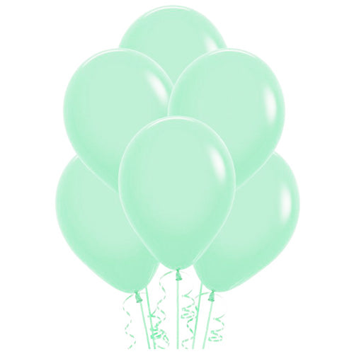 Mint Green Latex Party Balloons