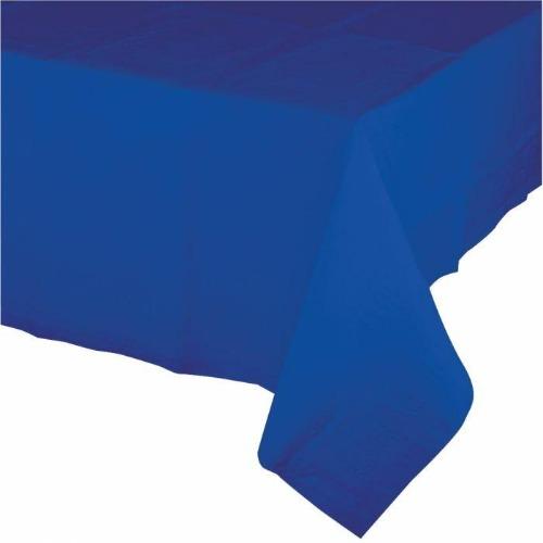 Royal Blue Rectangular Paper Eco Tablecloth