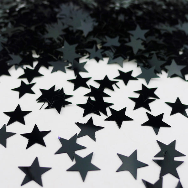 Black Star Foil Confetti