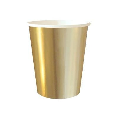 Gold Foil Paper Cups