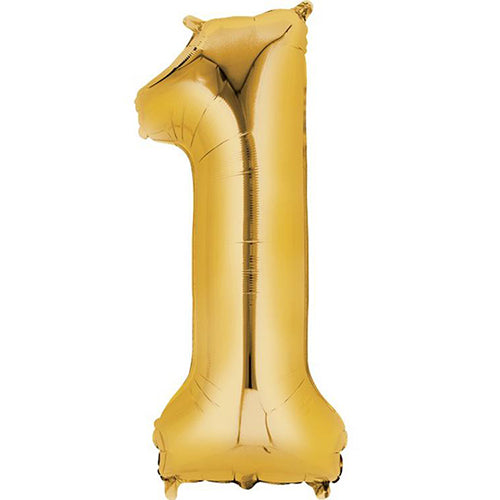 Gold Jumbo Foil Balloon # 1