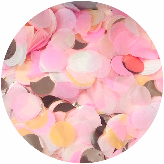 Blush & Rose Gold Paper Confetti