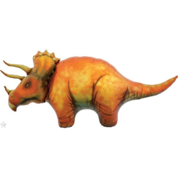Dinosaur Jumbo Triceratops Foil Balloon