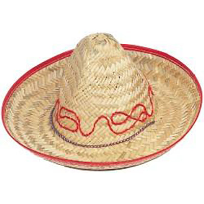 Mexican Sombrero Child's Straw Hat