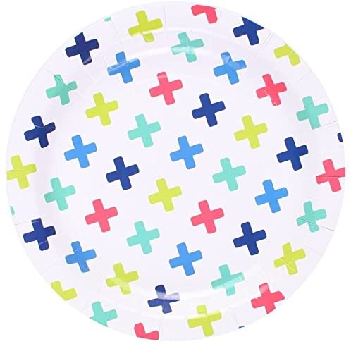 Crosses Party Paper Plates