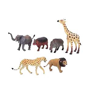 Large Safari Toy Animal Set Wild Republic