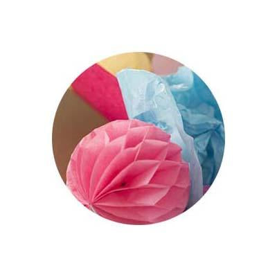 Paper Honeycomb Balls