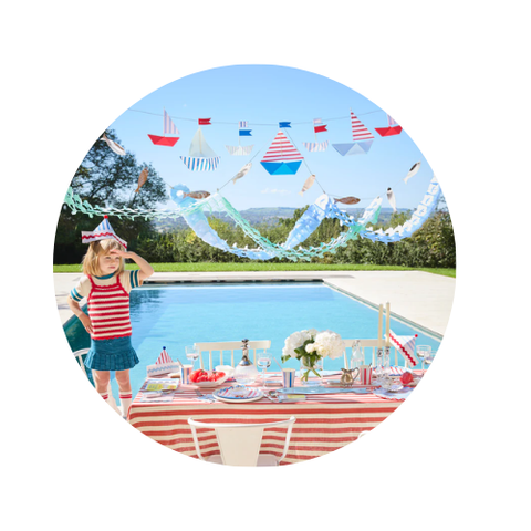 Nautical Sailor Party Supplies - Meri Meri
