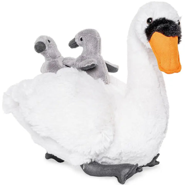 Swan with Babies Plush Teddy Bear - Soft Toy
