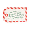 Christmas Gift Tag Shaped Paper Party Napkin