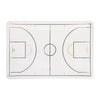 Basketball Court Shaped Paper Party Plate