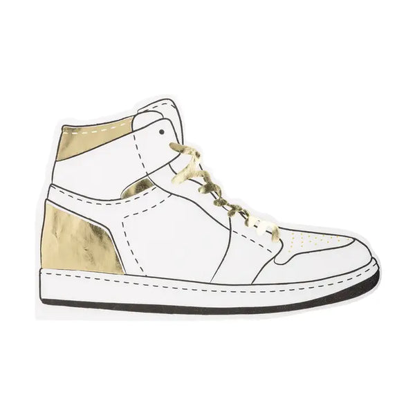 Basketball Hightop Shoe Shaped Paper Party Napkin