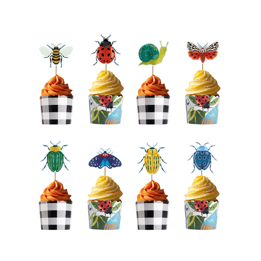 Bug Party Paper Cupcake Kit