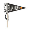 Basketball Slam Dunk Felt Pennant