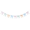 Pastel Rainbow Bow Party Garland