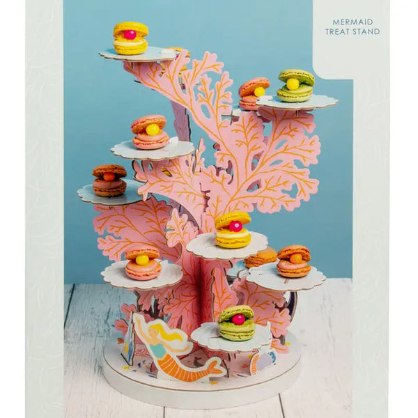 Mermaids and Coral Reef Treat Cupcake Stand